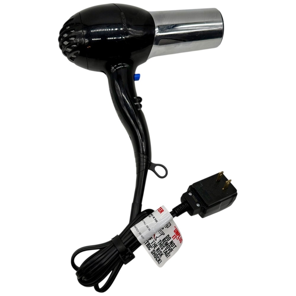 Conair 1875 Hair Dryer Chrome Ionic Ceramic Tech and Revlon Hair Dryer Lot - Picture 5 of 12
